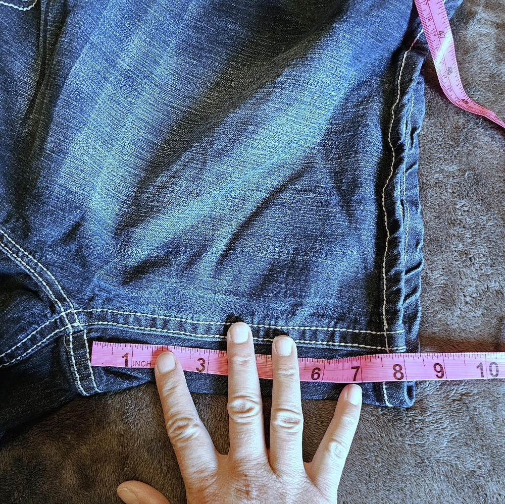 EUC Bling Butt Denim Shorts - Picture 7 of 9